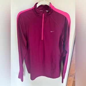 Nike 3/4 zip pullover